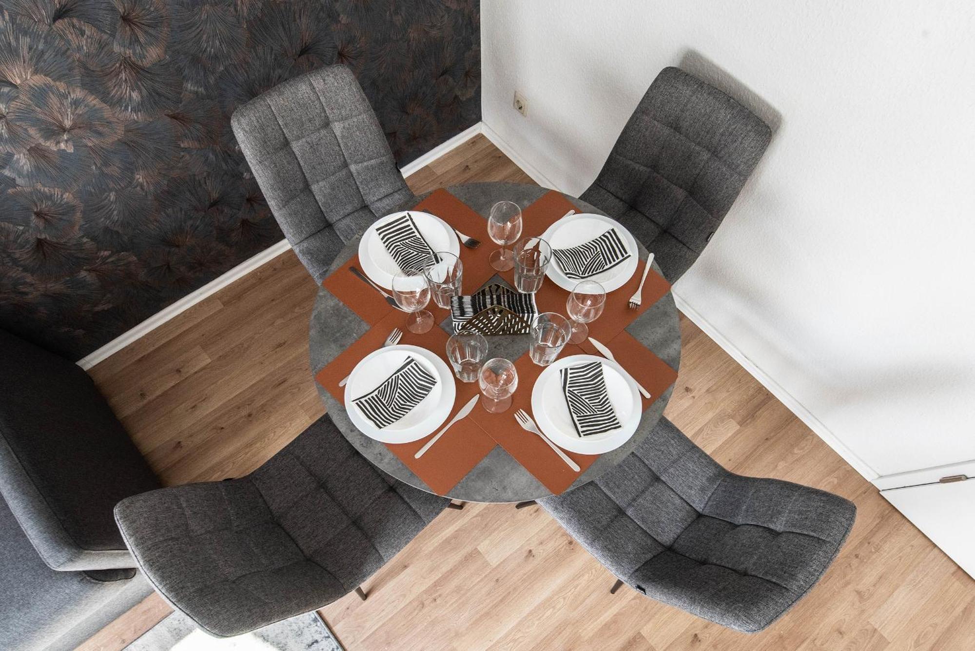 Apartment - Modern - Familienfreundlich - Kueche Gotha Esterno foto