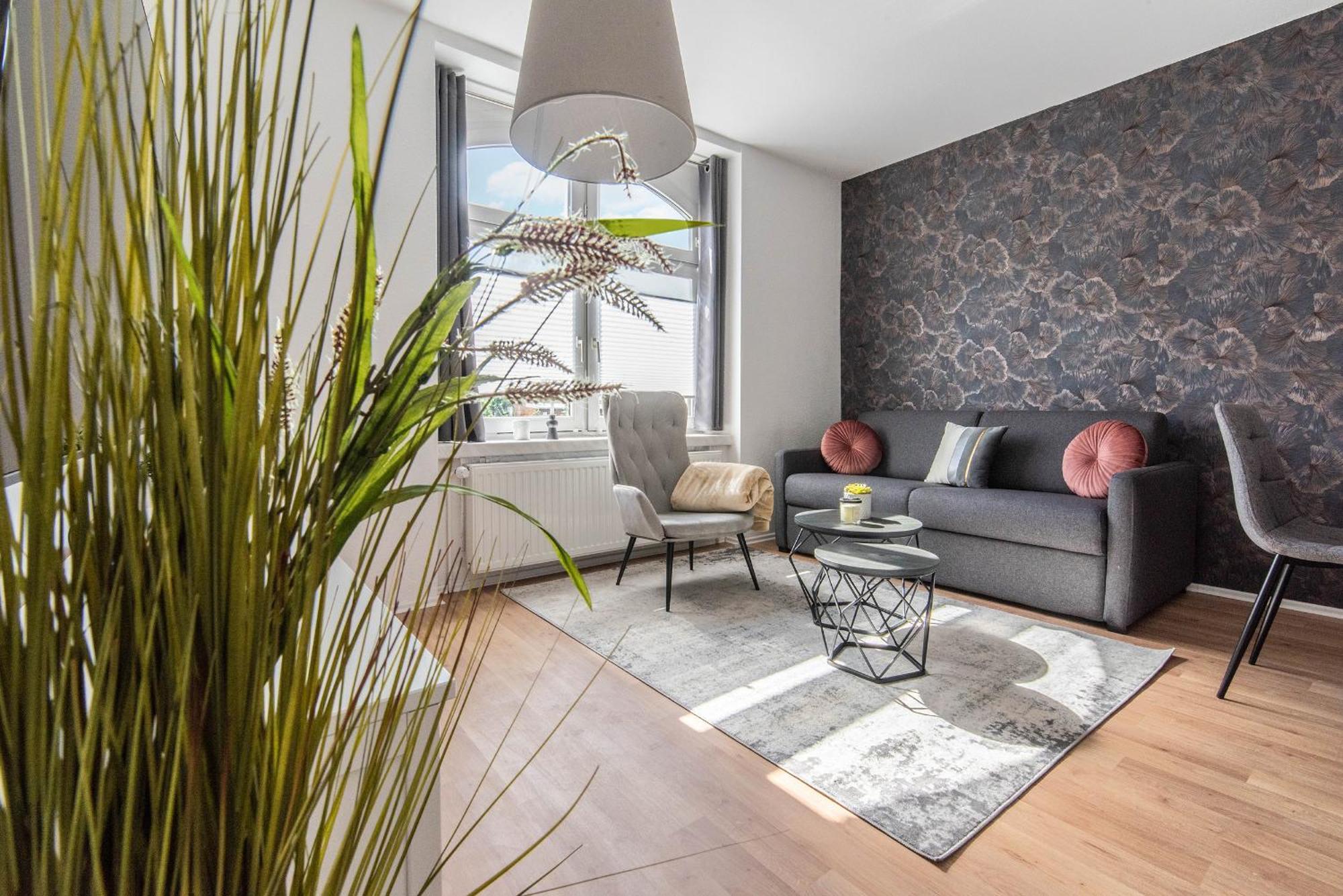 Apartment - Modern - Familienfreundlich - Kueche Gotha Esterno foto