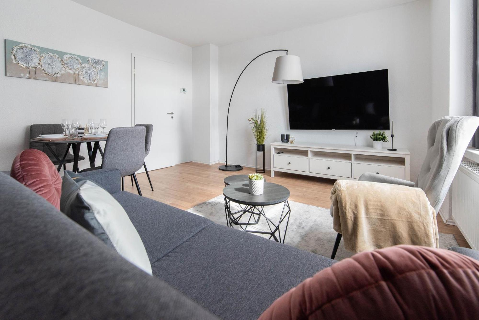 Apartment - Modern - Familienfreundlich - Kueche Gotha Esterno foto