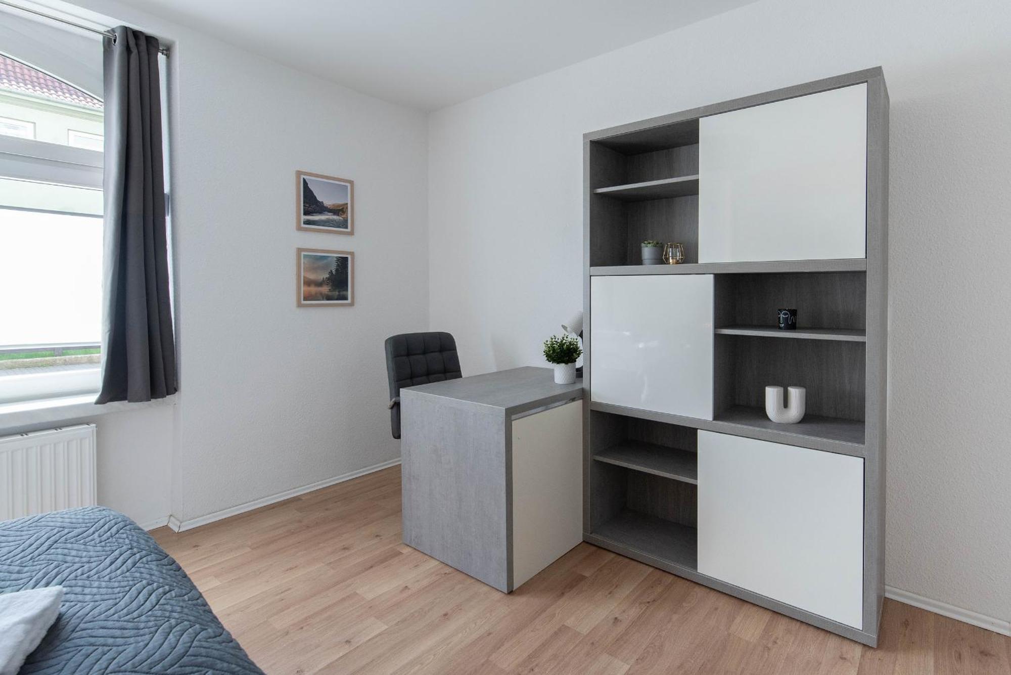 Apartment - Modern - Familienfreundlich - Kueche Gotha Esterno foto