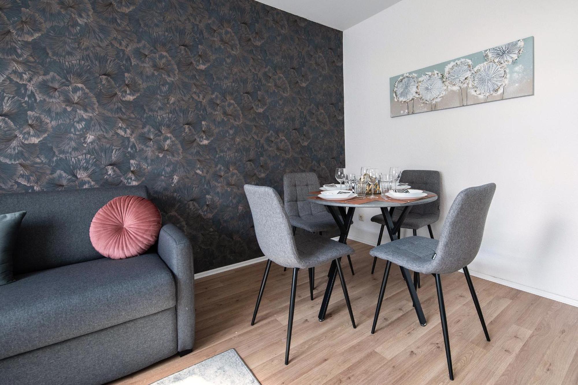 Apartment - Modern - Familienfreundlich - Kueche Gotha Esterno foto